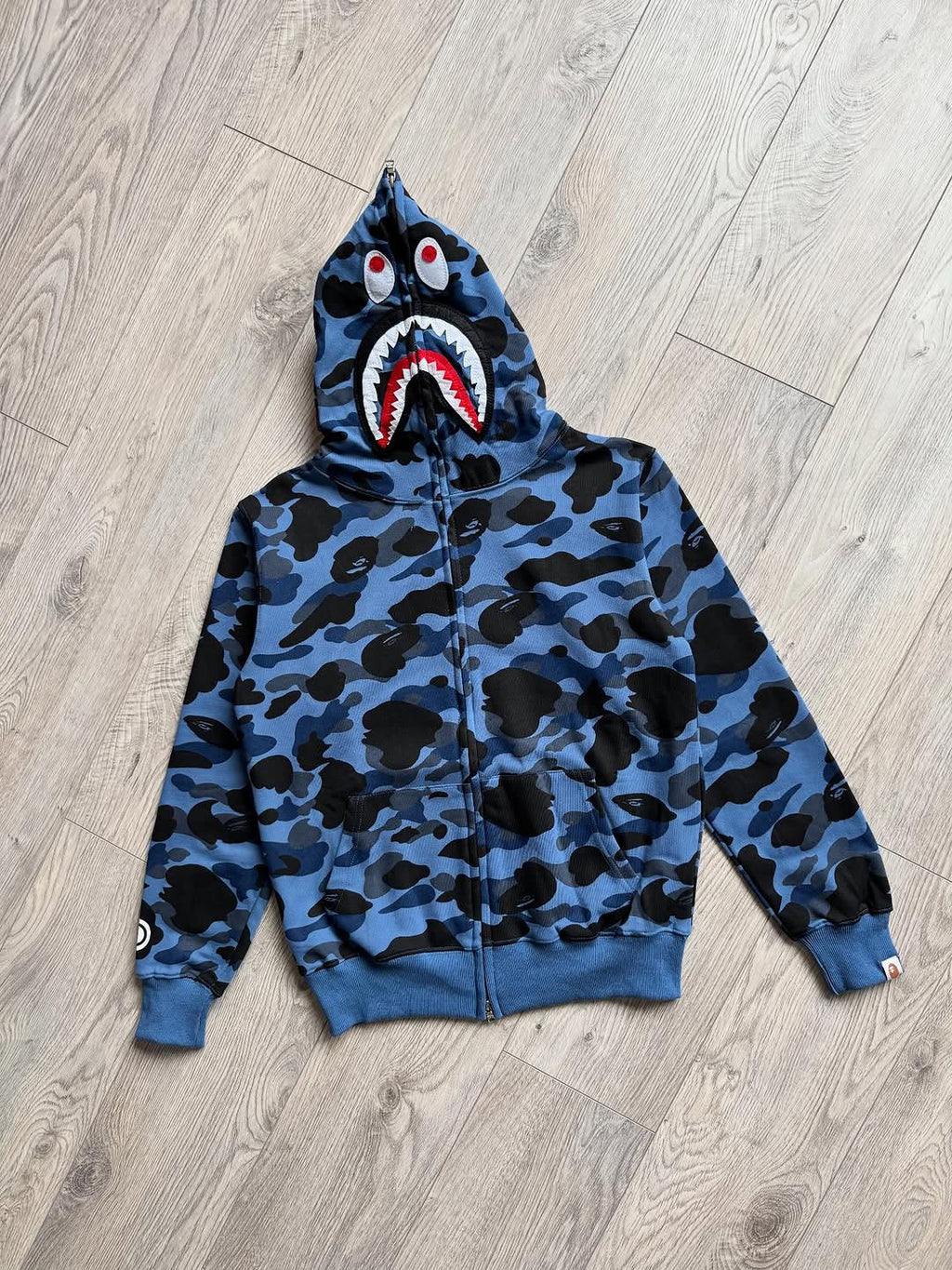 BAPE x Stray Kids Shark Full Zip Hoodie