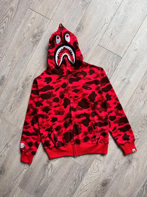 BAPE x Stray Kids Shark Full Zip Hoodie