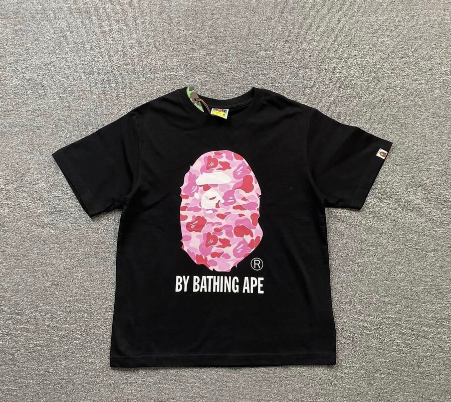 BAPE  Tee: GREEN ROSE GRIS